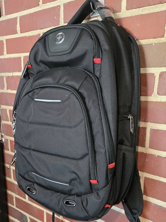 Swissdigital Other - Swissdigital Design J14-41 Antibacterial Travel Laptop Backpack RFID USB TSA